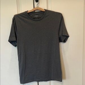 J. Crew Men's Short Sleeve Crewneck Tee — Dark Gray